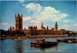 28-5-2024 (6 Z 23) UK - London (2 Poscards) House Of Parliament + Big Ben Clock - Houses Of Parliament