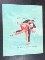 VIET  NAM  STAMPS BLOCKS STAMPS-24(1984 Figure Skating Imperf)1 Pcs Good Quality - Vietnam