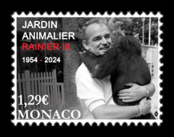 Monaco 2024 Mih. 3672 Fauna. Zoological Garden Of Monaco. Prince Rainier III. Monkey MNH ** - Nuovi