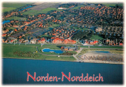 73761098 Norden Norddeich Nordseebad Fliegeraufnahme  - Sonstige & Ohne Zuordnung