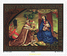 93906 MNH AUSTRIA 2002 800 ANIVERSARIO DEL MONASTERIO DE LILIENFELD - ...-1850 Vorphilatelie