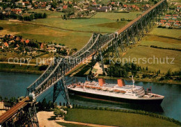 73761083 Rendsburg Hochbruecke Ueber Den Nord-Ostsee-Kanal Fliegeraufnahme Rends - Rendsburg