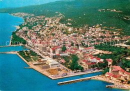 73728192 Crikvenica Kroatien Fliegeraufnahme Gesamtansicht Panorama Crikvenica K - Croatie