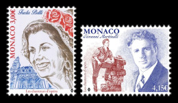 Monaco 2024 Mih. 3675/76 Music. Opera Singers Freda Betti And Giovanni Martinelli MNH ** - Nuevos