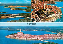 73728118 Rovinj Rovigno Istrien Fliegeraufnahme  - Kroatien