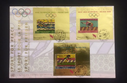 C) 2008. UNITED STATES. FDC. MULTIPLE STAMPS FROM THE OLYMPIC GAMES. XF - Autres & Non Classés