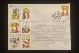 C) 2007. UNITED STATES. FDC. MULTIPLE UNITED NATIONS PEACE STAMPS. XF - Autres & Non Classés