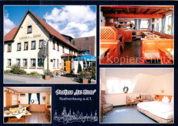 73727678 Rothenburg Tauber Gasthaus Zur Krone Gaststube Zimmer Rothenburg Tauber - Rothenburg O. D. Tauber