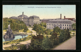 AK Erlangen, Kollegienhaus Und Mineralogisches Institut  - Erlangen