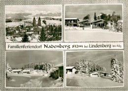 73727664 Lindenberg Allgaeu Familienferiendorf Nadenberg Panorama Winteridylle L - Lindenberg I. Allg.