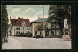 AK Pinneberg, Strassenpartie Am Kreishaus  - Pinneberg