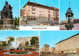 73302448 Magdeburg Otto Von Guericke Denkmal Markt Magdeburger Reiter Wilhelm Pi - Maagdenburg