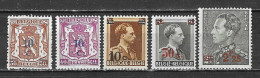 568/72**  Série Complète - MNH** - LOOK!!!! - Unused Stamps