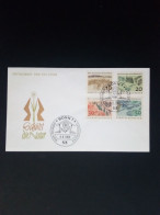 DEUTSCHLAND MI-NR. 591-594 FDC MITLÄUFER 1969 NATURSCHUTZJAHR 1970 - Autres & Non Classés