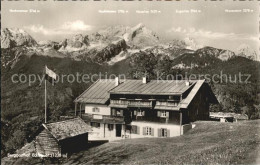 72424524 Garmisch-Partenkirchen Berggasthof Eckbauer Gebirgskette Garmisch-Parte - Garmisch-Partenkirchen