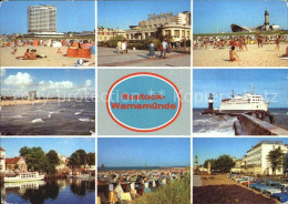 72424045 Warnemuende Ostseebad Strand Leuchtturm Mole Kurhaus Hotel Neptun Warne - Rostock