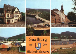 72424018 Saalburg-Ebersdorf Bleilochtalsperre Hotel Kranich Camping Strand Saalb - Autres & Non Classés