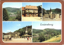 72423643 Leutenberg Thueringen Panorama Aeltestes Haus Rathaus Markt Friedensbur - Autres & Non Classés