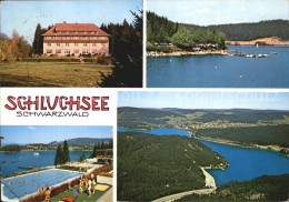 72423579 Schluchsee Gasthof Seepanorama Fliegeraufnahme Aeule - Schluchsee