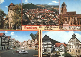 72423529 Homberg Efze Pulverturm Marienkirche Marktplatz Rathaus Homberg (Efze) - Andere & Zonder Classificatie