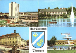 72423499 Bad Salzungen Leninplatz Freibad Kurhaus Burgsee  Bad Salzungen - Bad Salzungen