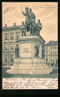 AK München, Denkmal König Ludwig I.  - Muenchen