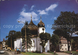 72423420 Zelezna Ruda Markt Eisenstein Sumava Kirche Zelezna Ruda - Czech Republic