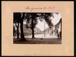 Fotografie Brück & Sohn Meissen, Ansicht Königsbrück, Innere Kamenzer Strasse  - Places