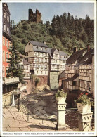 72423383 Monschau Rotes Haus Burgruine Haller Fachwerkhaeuser Ruhr Monschau - Monschau