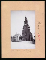 Fotografie Brück & Sohn Meissen, Ansicht Oederan, Kirche Mit Pfarre  - Orte