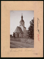 Fotografie Brück & Sohn Meissen, Ansicht Nerchau / Mulde, Kirche  - Lieux