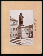Fotografie Brück & Sohn Meissen, Ansicht Buchholz, Denkmal Friedrich Der Weise - Gründer Der Stadt  - Places