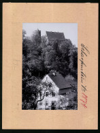 Fotografie Brück & Sohn Meissen, Ansicht Scharfenstein, Burg Scharfenstein  - Lugares