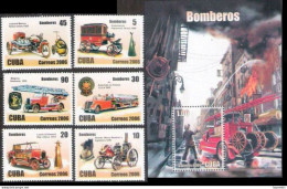 2607  Firemen - Pompiers - 2006 - No Gum - 1,50 - Bombero