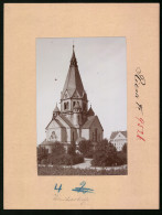 Fotografie Brück & Sohn Meissen, Ansicht Riesa A. Elbe, Blick Auf Die Trinitaskirche  - Places