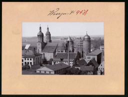 Fotografie Brück & Sohn Meissen, Ansicht Wurzen, Blick über Die Dächer Auf Dom Und Das Schloss  - Places