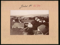 Fotografie Brück & Sohn Meissen, Ansicht Zadel, Blick Auf Den Gutshof Am Herrenhaus  - Orte