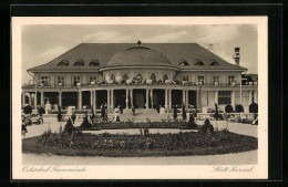 AK Travemünde, Rondell Am Städt. Kursaal  - Luebeck-Travemuende