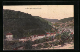 AK Calw, Ortsansicht Mit Der Handelsschule  - Calw