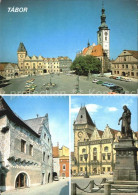 72423187 Tabor Czechia Altstadt Platz Kirche Denkmal Statue  - Tchéquie