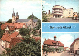 72423032 Gernrode Harz Spittelplatz FDGB Erholungsheim Fritz Heckert Rathaus Ger - Autres & Non Classés