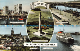 R647527 Souvenir De Boulogne Sur Mer. Le Boulevard Gambetta. Artaud Pere Et Fils - World
