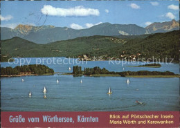 72422054 Poertschach Woerthersee Panorama Poertschacher Bucht Maria Woerth Karaw - Andere & Zonder Classificatie