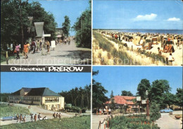 72421978 Prerow Ostseebad Strand Promenade Gaststaette Restaurant Prerow Ostseeb - Sonstige & Ohne Zuordnung