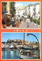 72421891 Ibiza Islas Baleares Strassenpartie Hafen Fischkutter Ibiza - Autres & Non Classés