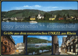 72421860 Unkel Rhein Ortsansicht Mit Kirche Strassenpartie Fachwerkhaeuser Rhein - Andere & Zonder Classificatie