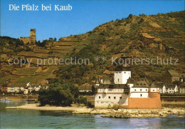 72421845 Kaub Die Pfalz Im Rhein Burg Gutenfels Kaub - Kaub