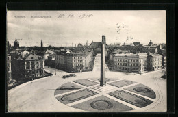 AK München, Karolinenplatz Mit Denkmal  - Muenchen