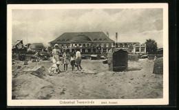 AK Travemünde, Städt. Kursaal Mit Strand  - Lübeck-Travemuende