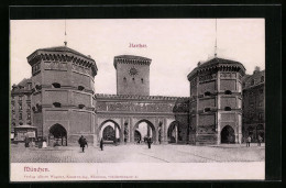 AK München, Isartor Mit Kiosk  - Muenchen